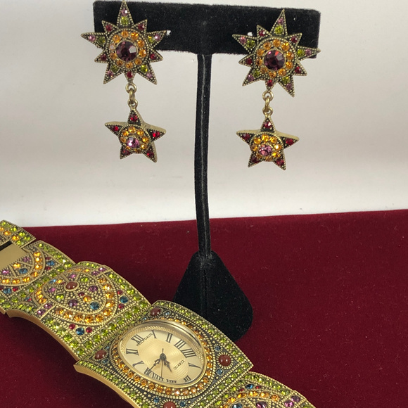 Vintage Heidi Daus Byzantine Bracelet with Watch - Picture 6 of 8